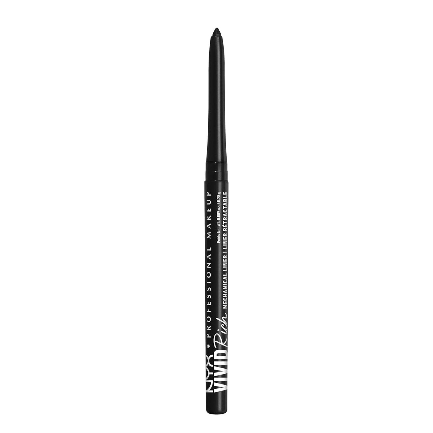 NYX PROFESSIONAL MAKEUP Vivid Rich Mechanical Liner Eye Pencil ONYX BLACK VRML16