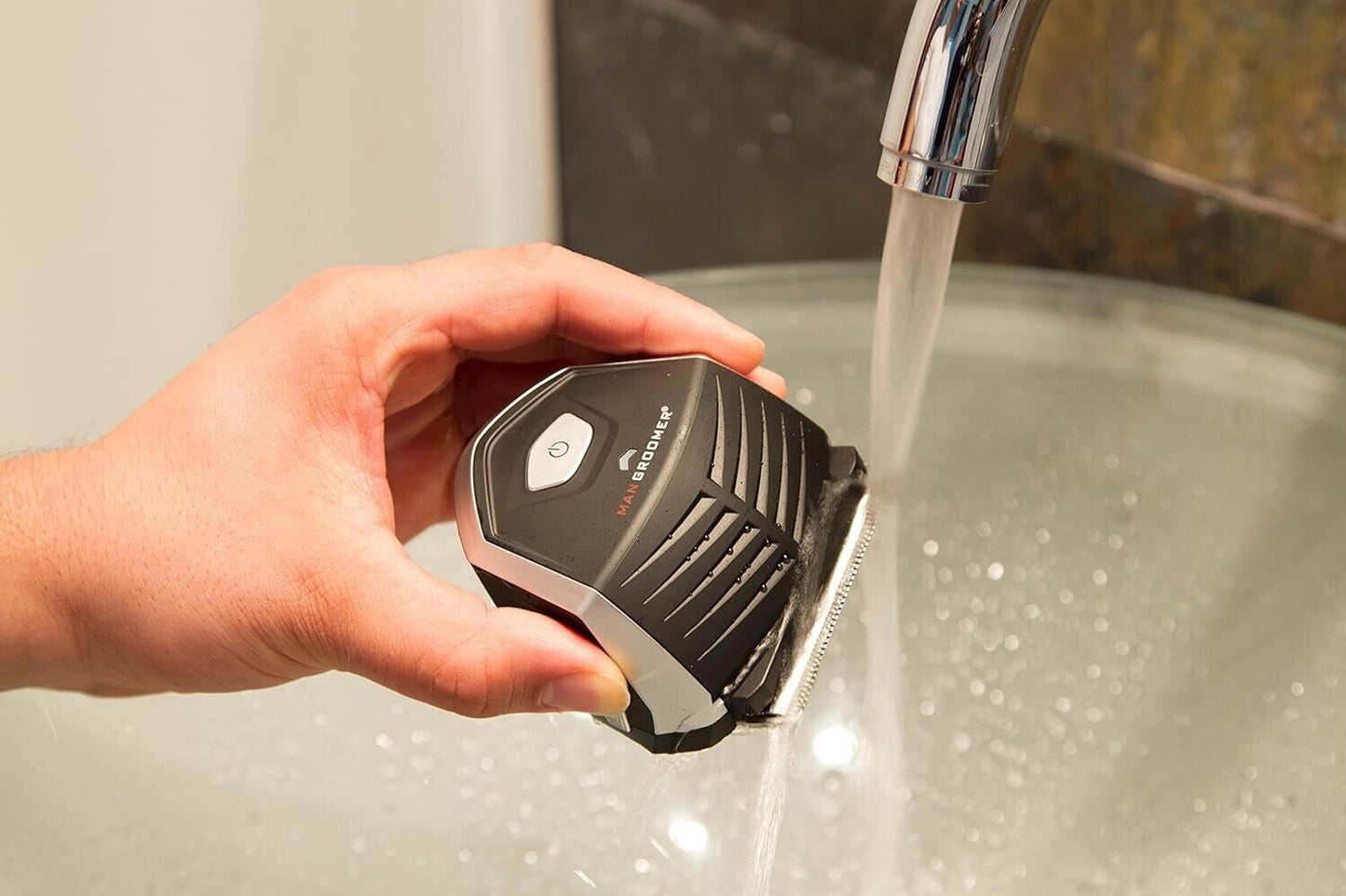 Mangroomer Ultimate Pro Self Haircut Kit Rechargeable Waterproof Clipper Trimmer