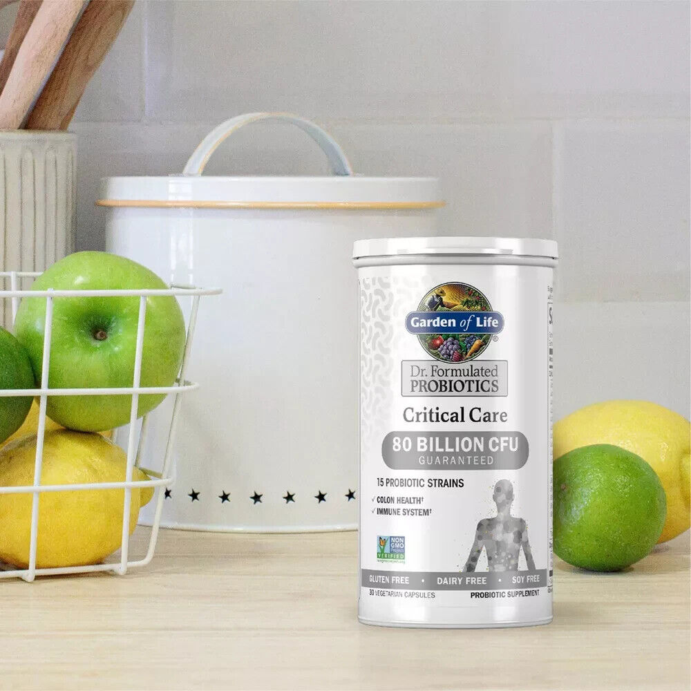 GARDEN OF LIFE Dr. Formulated Probiotics CRITICAL CARE 80-Billion CFU - 30 Caps