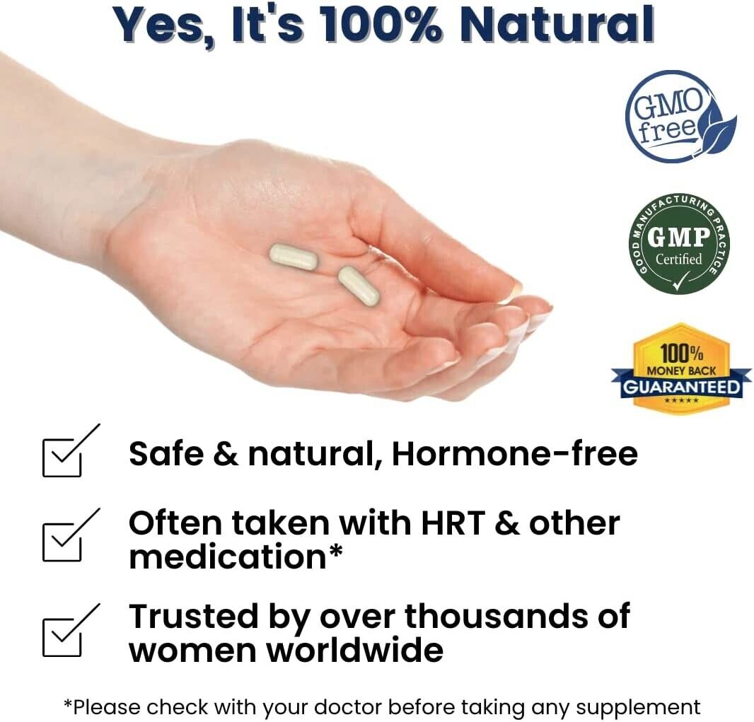 PREVITALIZE Prebiotic Menopause Supplement Natural Weight Management 60 Capsules