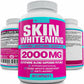 NUTRAFAZA SKIN WHITENING PILLS 2000mg Glutathione Brightening Lightening 90 Caps