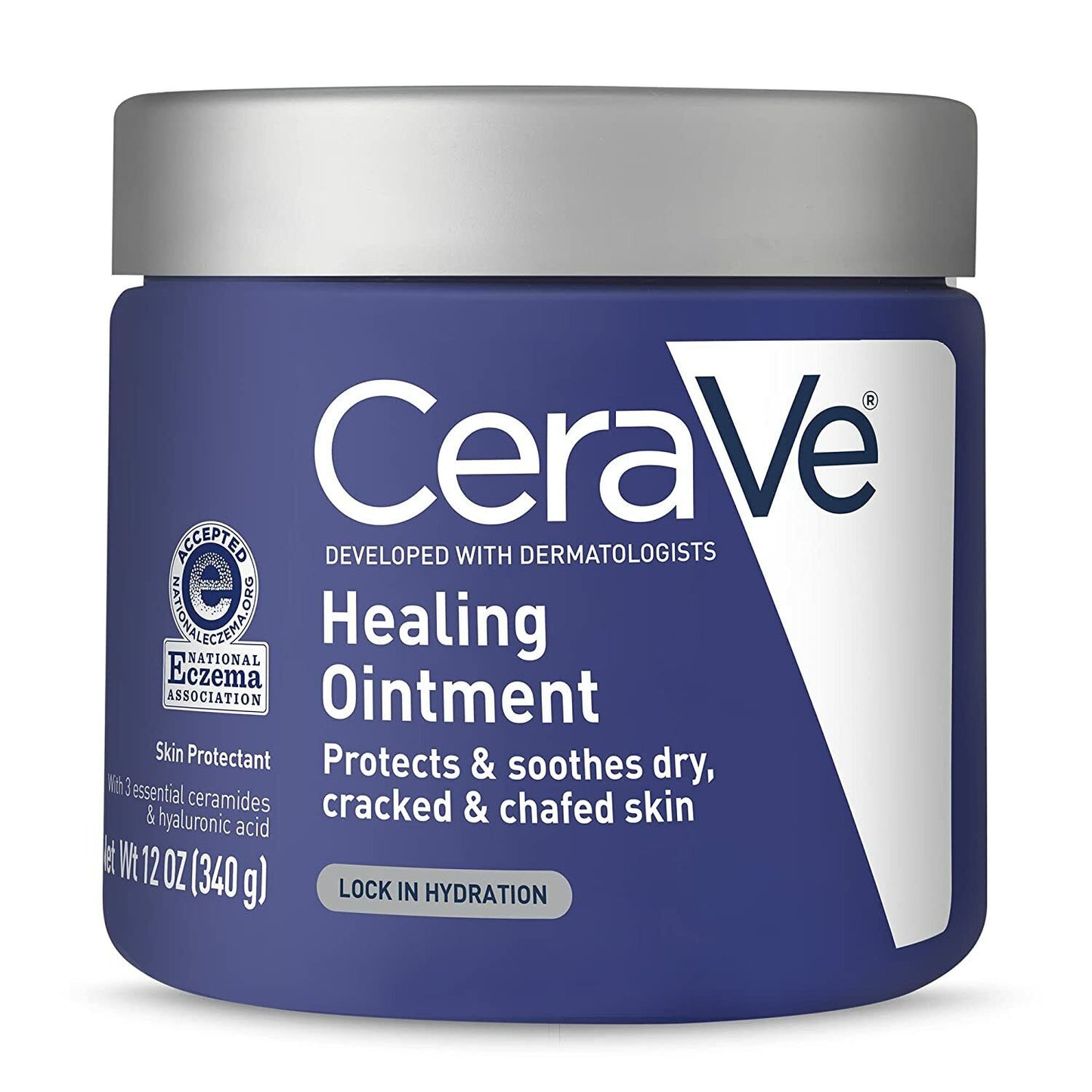 CeraVe Healing Ointment with Hyaluronic Acid - Protect & Repair Dry Skin 340g