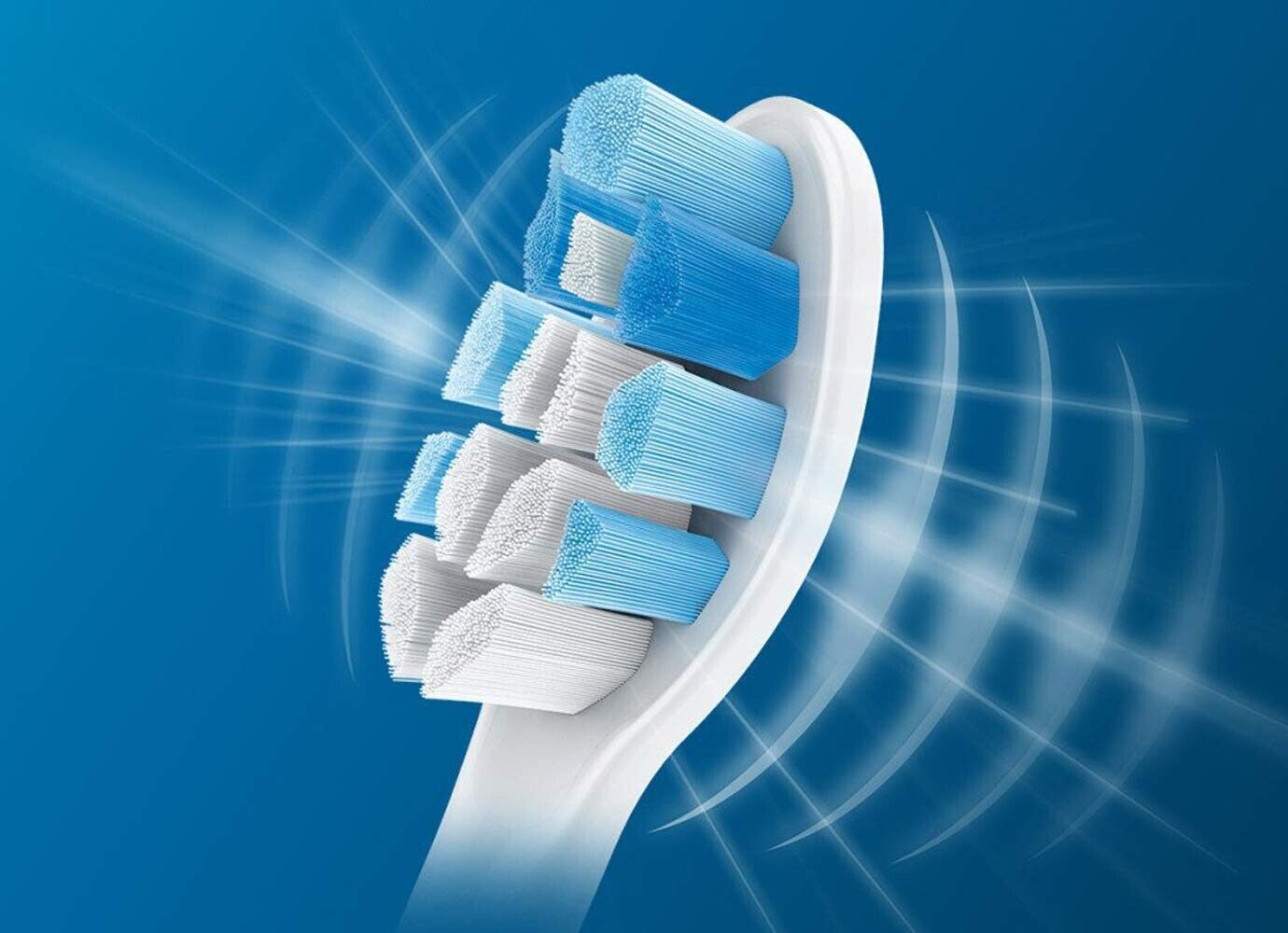 GENUINE Philips SONICARE G2 HX9033/65 Replacement Toothbrush Head WHITE - 3 PACK