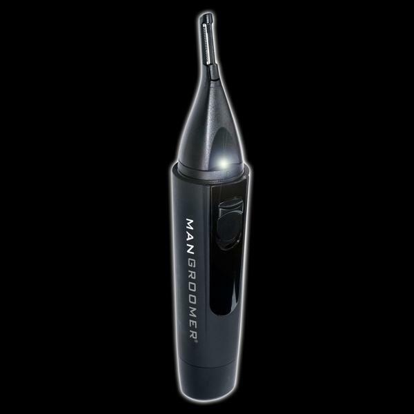 MANGROOMER Advanced Professional Plus+ Nose Trimmer Ear Hair Eyebrow with Light