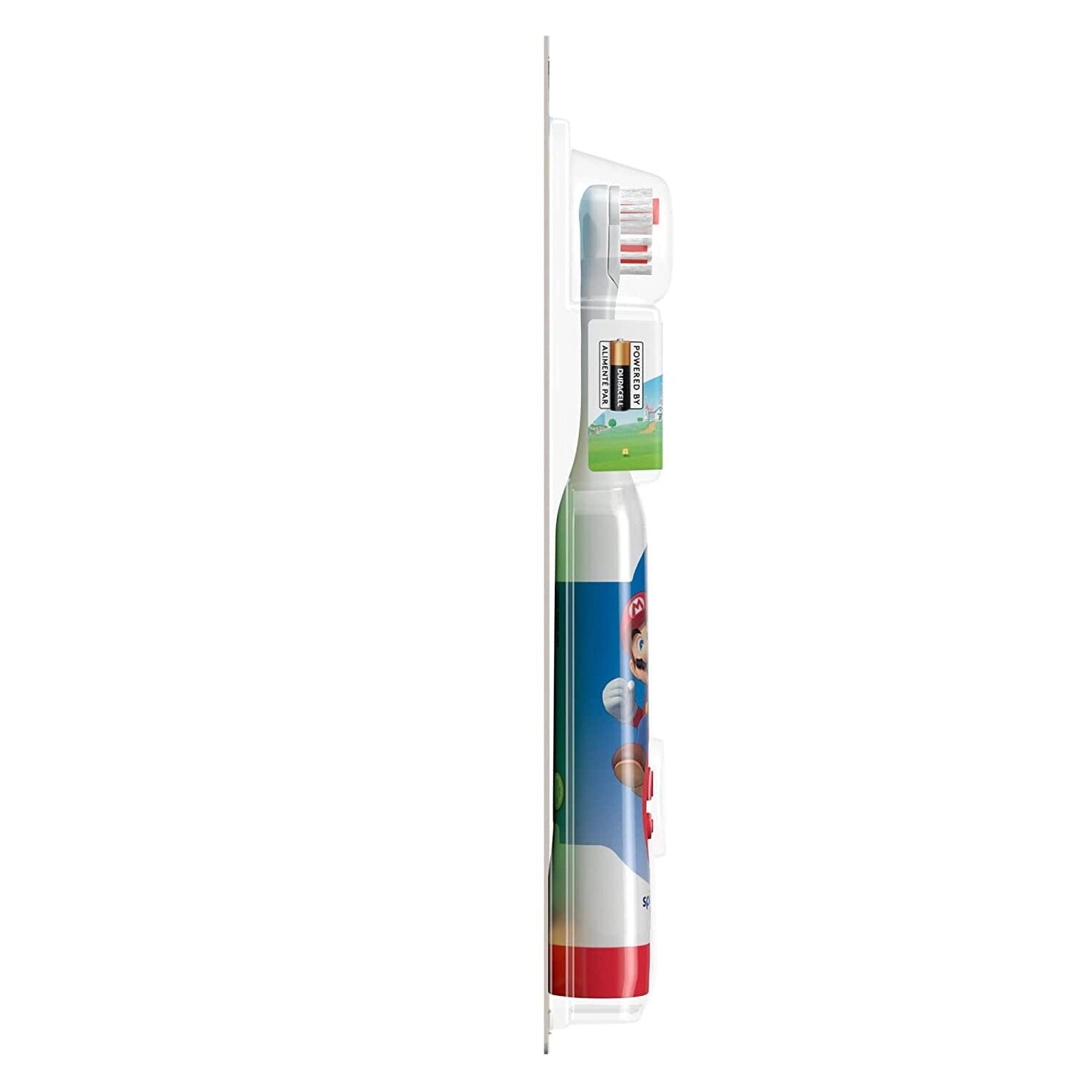 Spinbrush Kids - Battery Power Toothbrush - Soft 3+ Years - Super Mario (Mario)