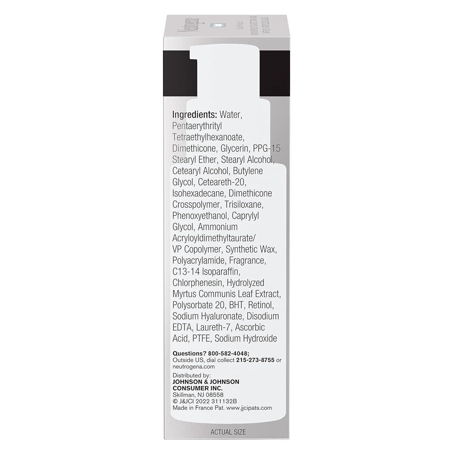Neutrogena Rapid Wrinkle Repair - Retinol Night Moisturizer Anti Aging - 29mL