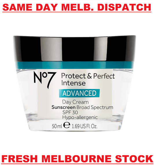 No7 Protect & Perfect INTENSE Advanced Day Cream Anti Aging SPF30 50ml BRAND NEW