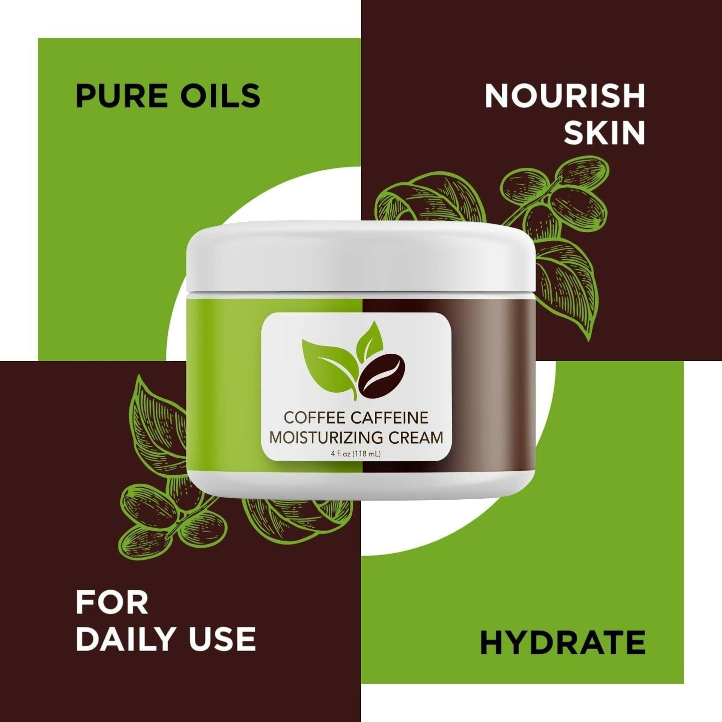 Coffee Bean Caffeine Cream Anti-Cellulite Fat Burner Slimming FREE EXPRESS POST