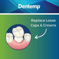 DENTEMP TEMPARIN RECAP-IT CAP & CROWN DENTAL REPAIR CEMENT 10+ REPAIRS + EXPRESS