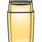 BabylissPRO GOLDFX Collection Lithium Outliner Trimmer + Double Foil Shaver GOLD