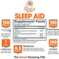 GENIUS SLEEP AID Natural Sleeping Pills & Adrenal Support 40 Caps - FREE EXPRESS