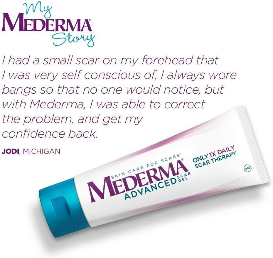 MEDERMA Advanced Scar Gel Cream Treatment 50g Skin Care Old & New Scars