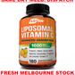 NUTRIFLAIR LIPOSOMAL VITAMIN C 1600mg 180 Caps DOUBLE STRENGTH POWERFUL IMMUNITY