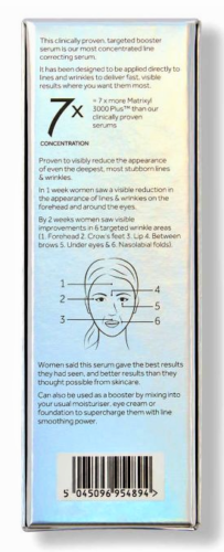 Boots No7 Laboratories LINE CORRECTING ANTI AGING Booster Serum 15mL - BRAND NEW