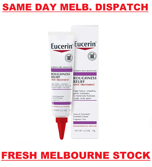 Eucerin Triple Action Moisturiser Cream for Rough, Dry & Cracked Skin 71g NEW