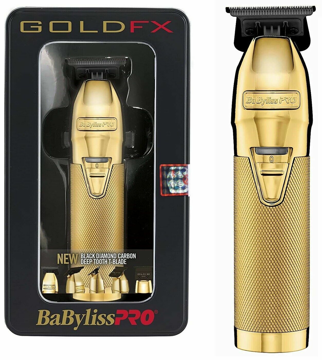 Babyliss Pro GoldFX Skeleton Outline Lithium Hair Trimmer- Gold FX - BabylissPro