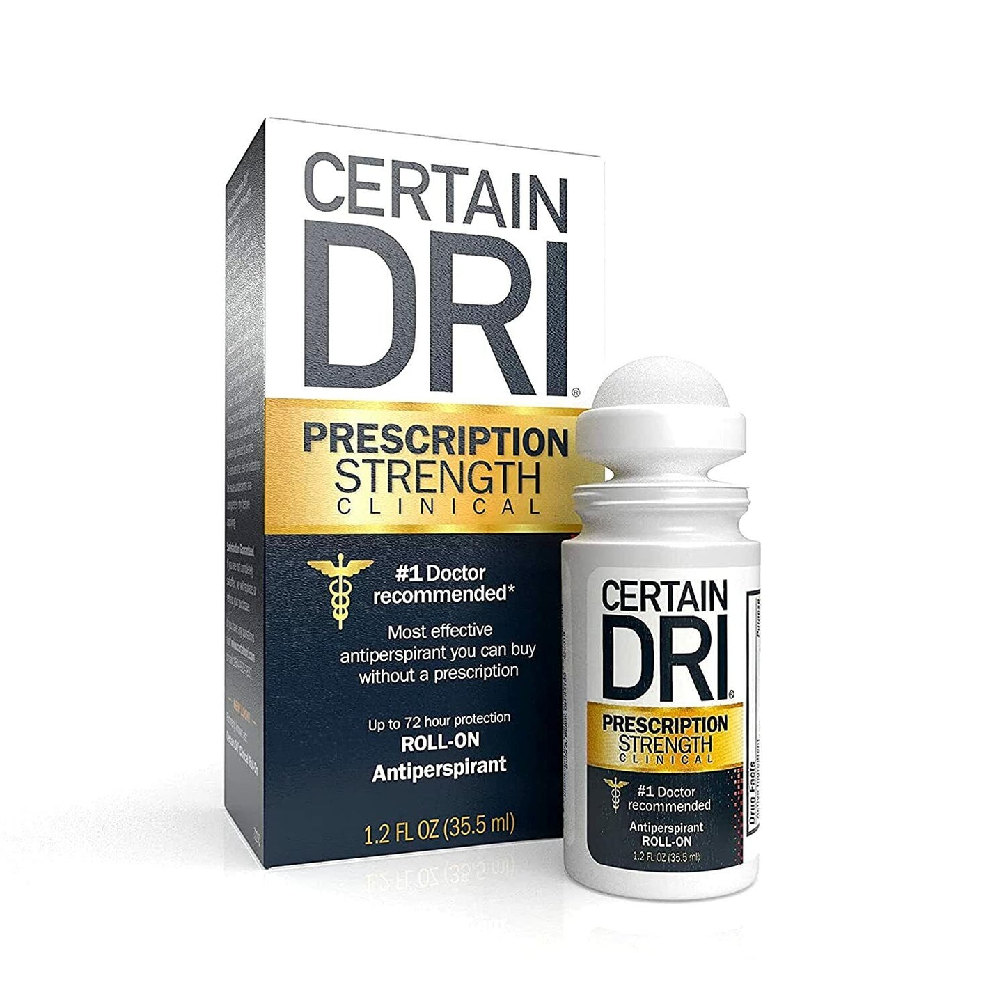 Certain Dri Prescription Strength Clinical Antiperspirant - 72 HR - Brand New