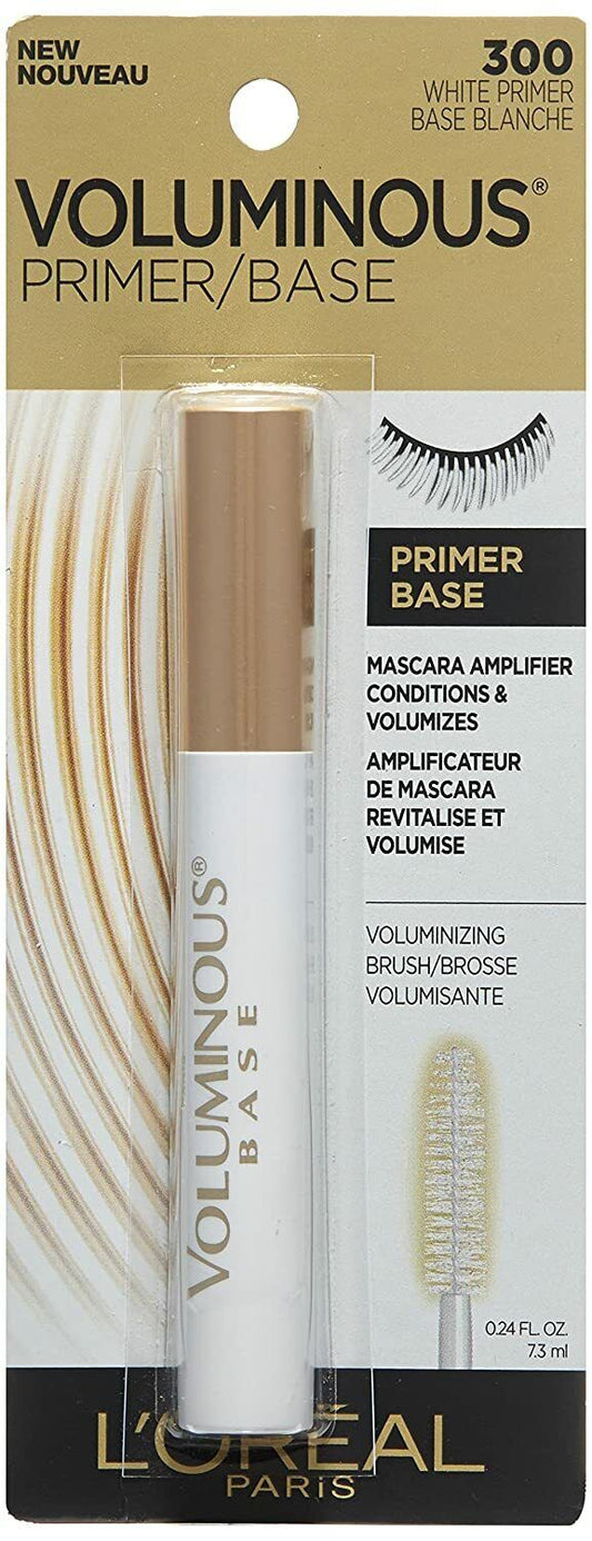 L'Oreal Paris Voluminous Lash Boosting Mascara Primer Base 7.3 mL White #300 NEW