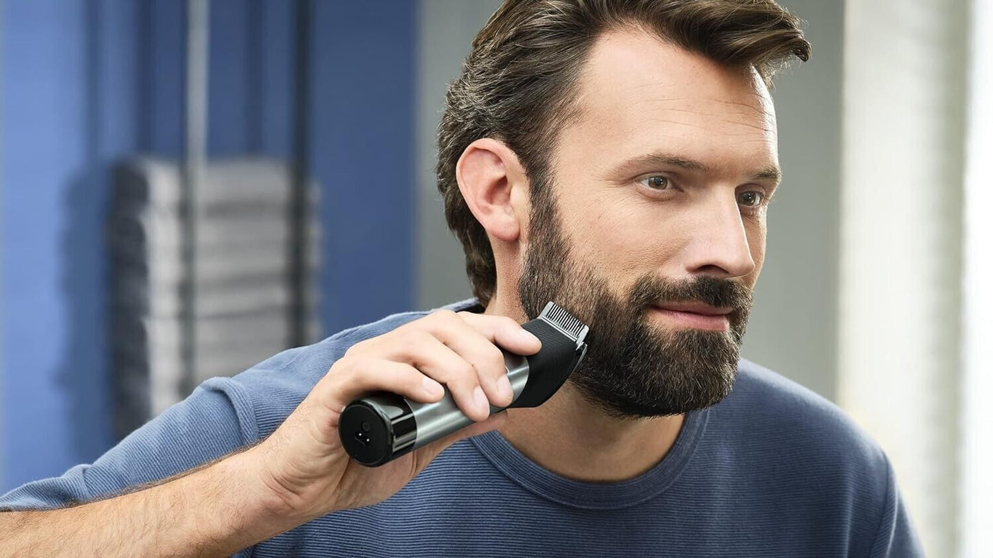 Philips Norelco BT9000 Prestige Men's Precision Beard & Hair Trimmer BT9810/40