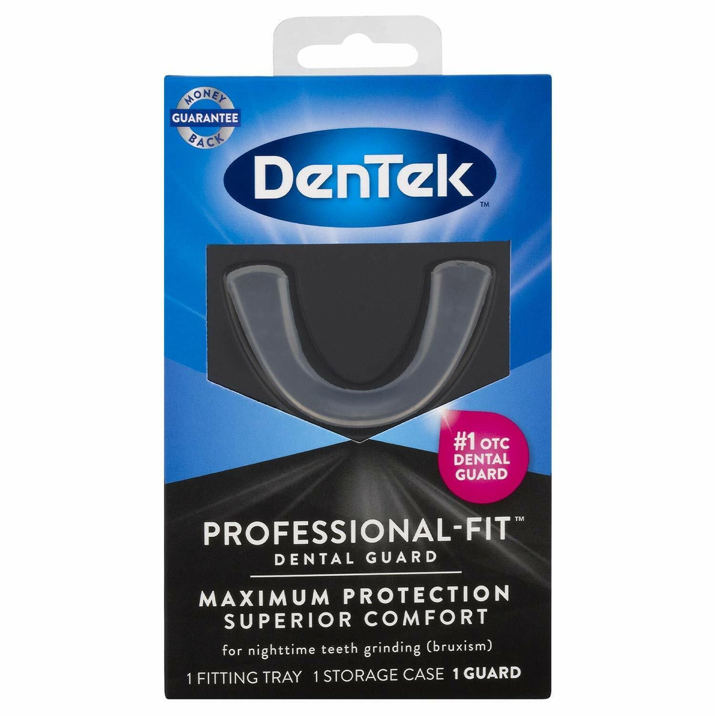 DENTEK MAXIMUM PROTECTION DENTAL GUARD FOR TEETH GRINDING BRUXISM - FREE EXPRESS