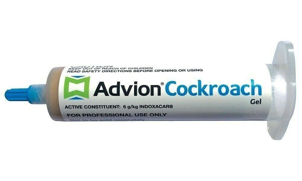 Genuine Syngenta Advion Cockroach Gel German Roach FRESH MELB STOCK 4 x 30g Tube
