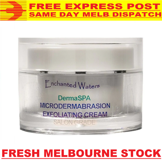 MicroDermabrasion Cream Crystals Scrub Anti Aging Wrinkle Resurfacing Exfoliant
