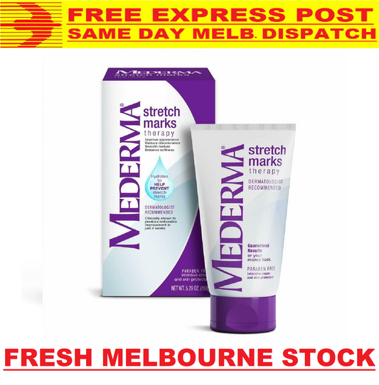 MEDERMA STRETCH MARKS THERAPY CREAM 150G / 5.29OZ BRAND NEW & SEALED