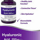 Horbaach Hyaluronic Acid 200mg 150 Cap DOUBLE STRENGTH ANTI-AGING - FREE EXPRESS