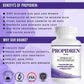 PROPIDREN Hair Growth Loss Vitamins DHT Blocker Biotin Saw Palmetto Supplement