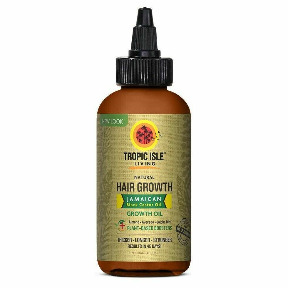TROPIC ISLE LIVING JAMAICAN BLACK CASTOR OIL HAIR GROWTH 118mL FREE EXPRESS POST