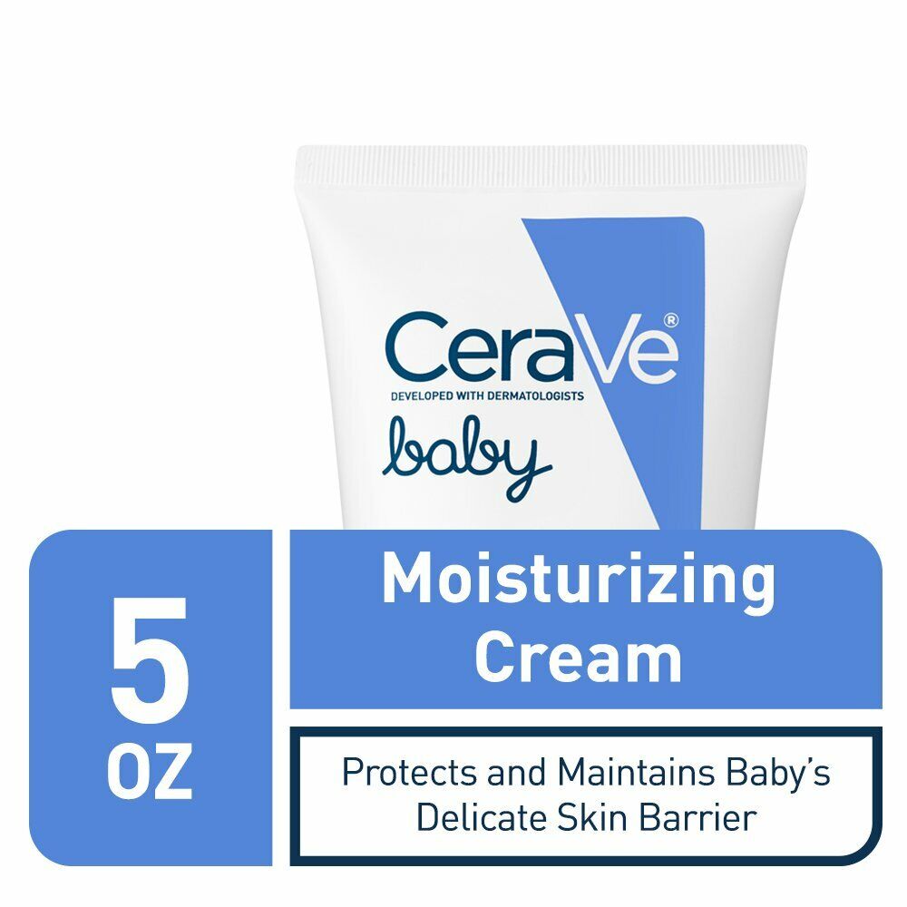 CeraVe Baby Moisturizing Cream Skin Body Care Repair Protectant Treatment 142g