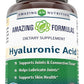 AMAZING FORMULAS HYALURONIC ACID 100mg Anti-Aging 120 Capsules FREE EXPRESS POST