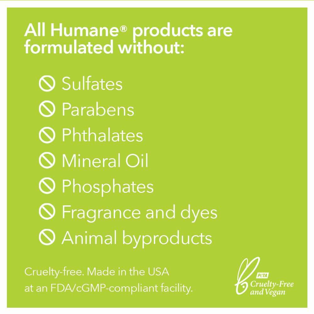 Humane Face & Body Acne Wash Benzoyl Peroxide 10% Skin Care Vegan - 237ml - NEW