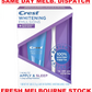 Crest Teeth Whitening Emulsions Overnight PM Express Treatment Apply & Sleep 25g