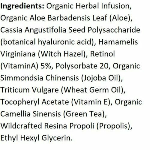 RETINOL VITAMIN A 5% + HYALURONIC ACID + Vitamin E Serum 30ml FREE EXPRESS POST!