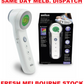 Braun No Touch 3-in-1 Thermometer BNT400 Age Precision Touchless Infrared WHITE