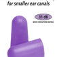 Macks Mack's Slim Fit Soft Foam Earplugs 50 Pair 31dB for small sensitive ears