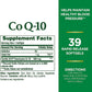 NATURE'S BOUNTY CoQ10 400mg Support Heart Health & Blood Pressure - 39 Soft Gels