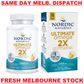 NORDIC NATURALS Ultimate Omega 2X 2150mg EPA/DHA Fish Oil - 60 Soft Gels Lemon