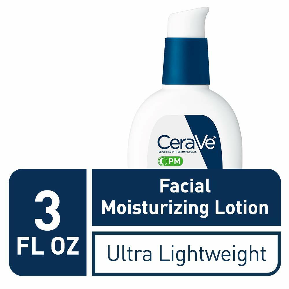 CERAVE PM FACIAL MOISTURIZING LOTION ULTRA LIGHTWEIGHT 89ML - FREE EXPRESS POST