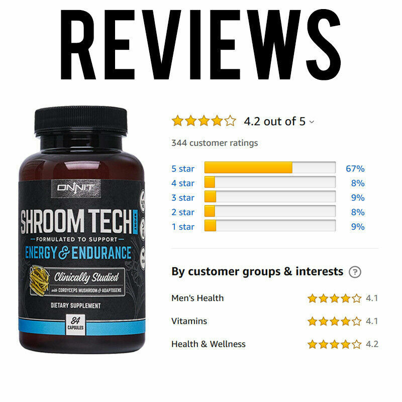 Onnit Shroom TECH Sport 84 Caps CORDYCEPS Joe Rogan JRE Alpha Brain VALUE SIZE!