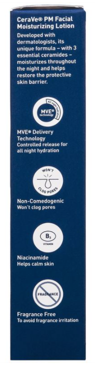 CeraVe PM Facial Moisturizing Lotion Ultra Light OIL FREE 60mL FREE EXPRESS POST