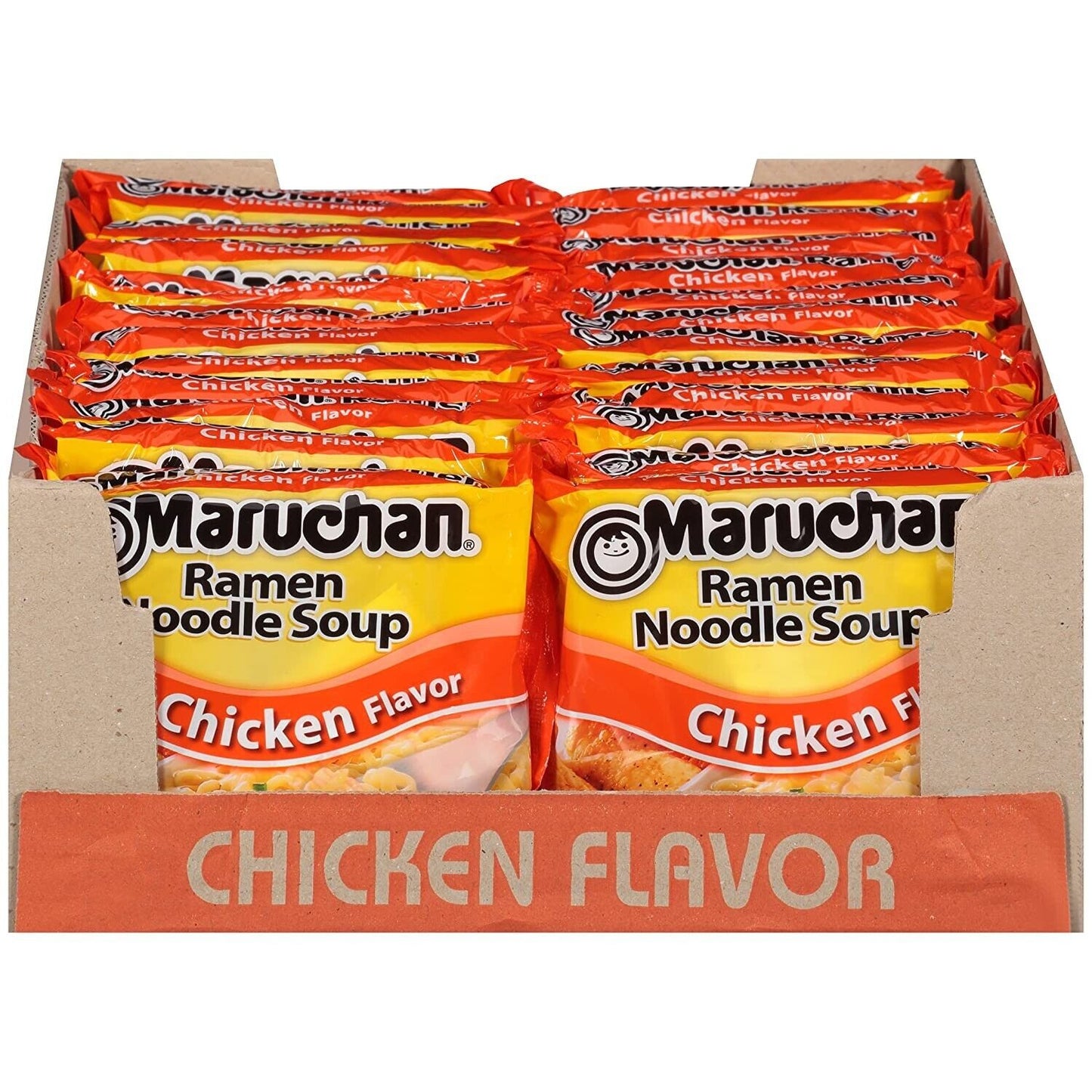 Maruchan Ramen Instant Noodles Soup - Chicken Flavour - 1 Box (24 Packets x 85g)