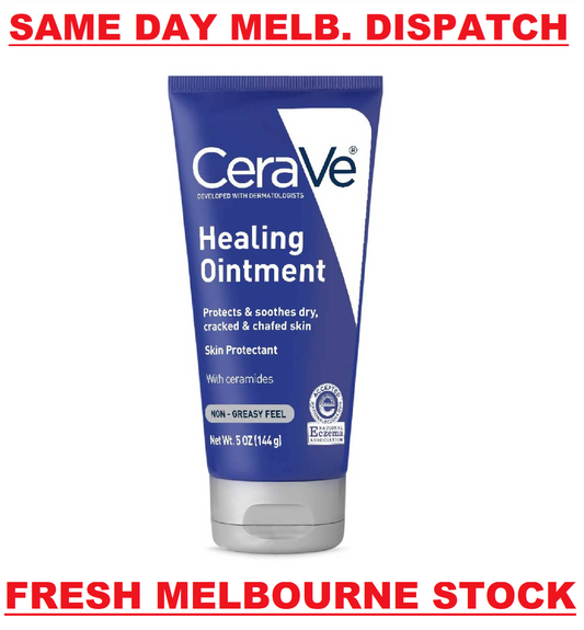 CeraVe Healing Ointment with Hyaluronic Acid - Protect & Repair Dry Skin 144g