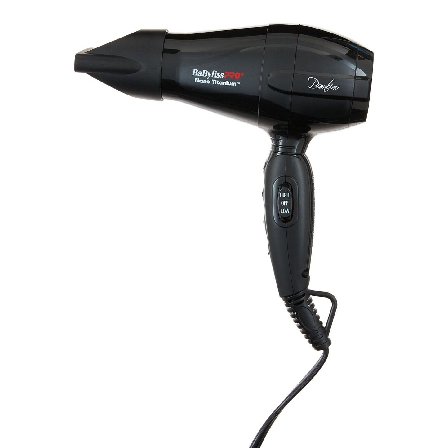 BaBylissPRO Bambino 5510 Nano Titanium Hair Dryer 1000w Travel Size Dual Voltage