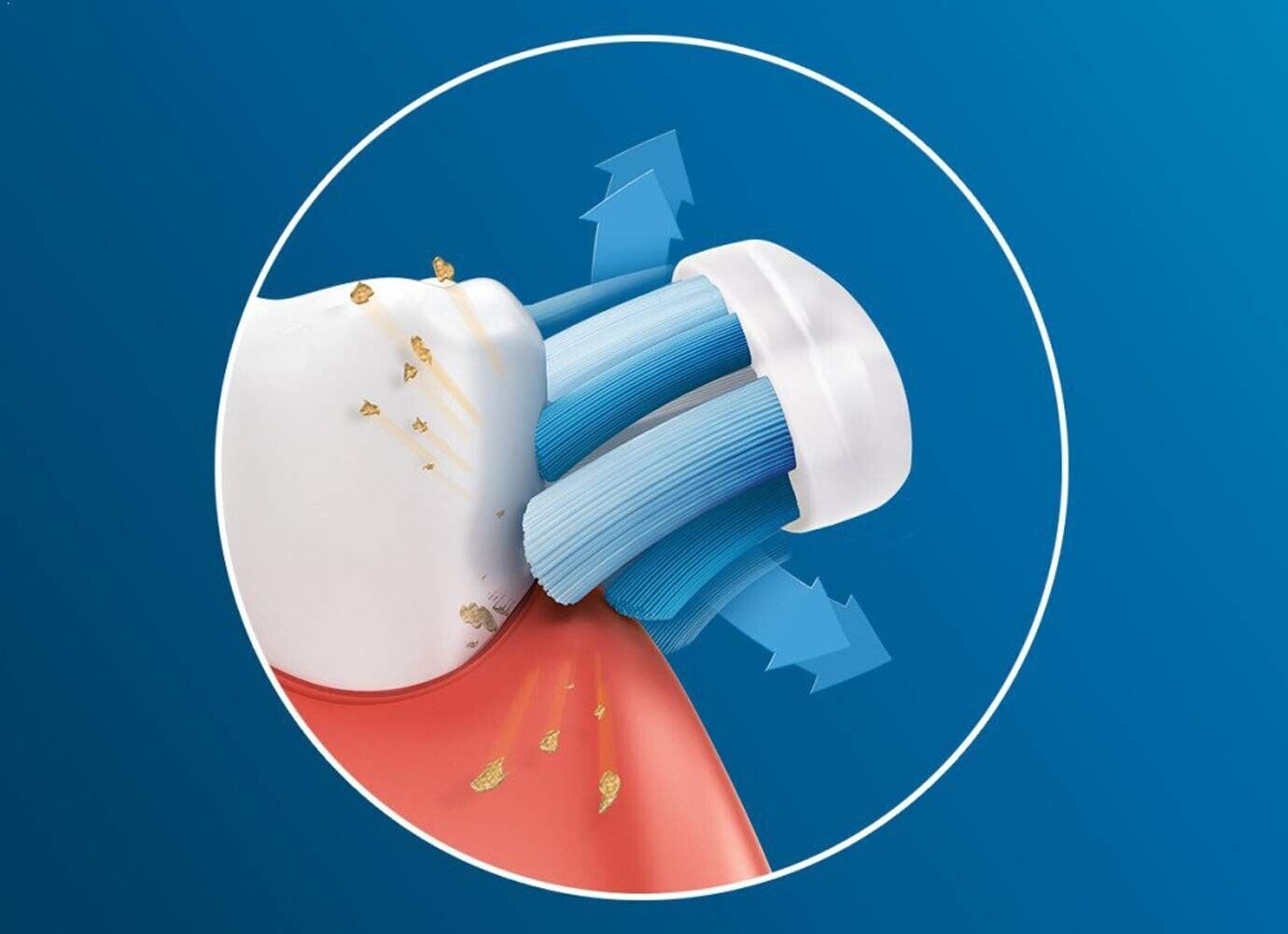 GENUINE Philips SONICARE G2 HX9033/65 Replacement Toothbrush Head WHITE - 3 PACK