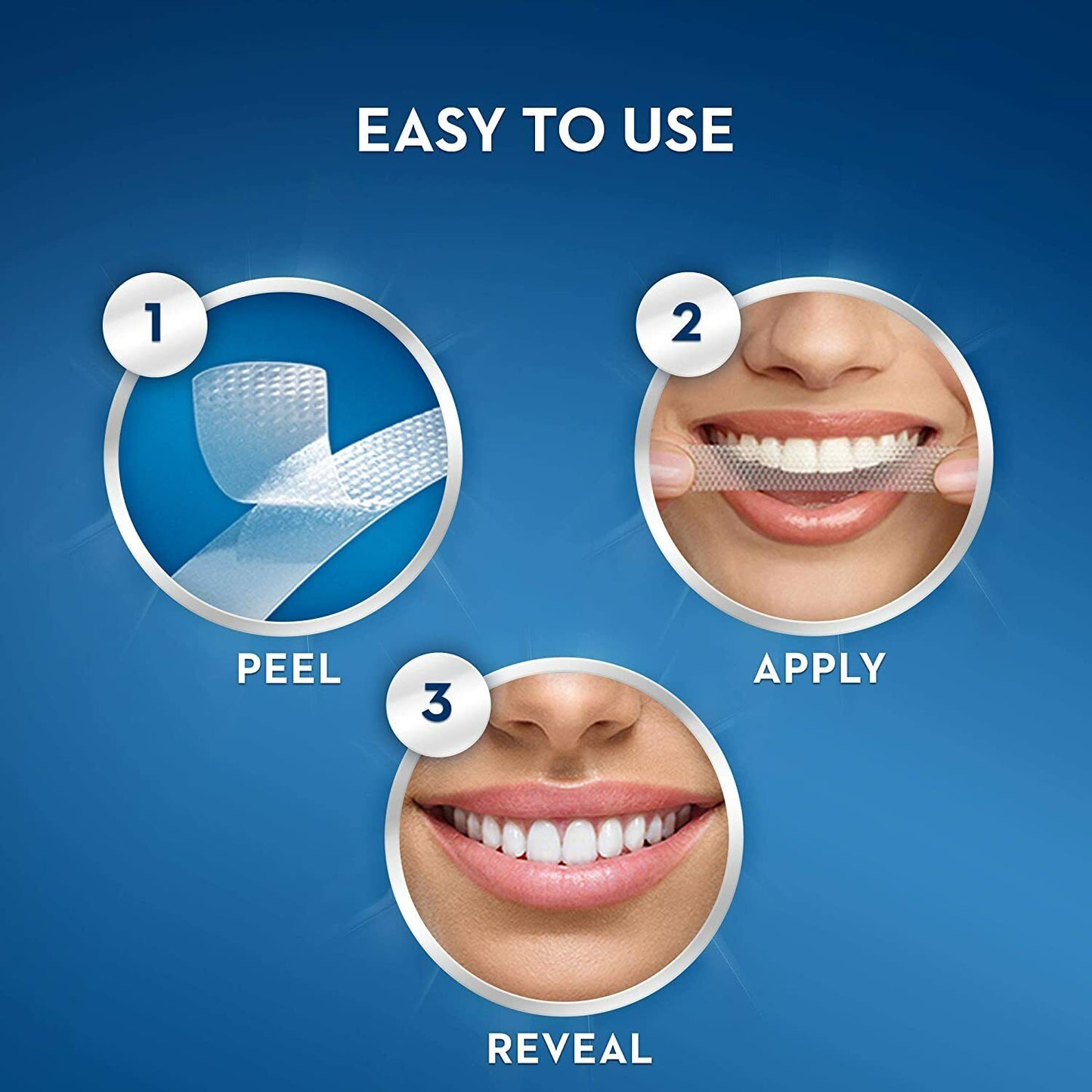Crest 3D 40 x Professional Effects & 4 x 1HR Express Teeth Whitening (44 Strips)