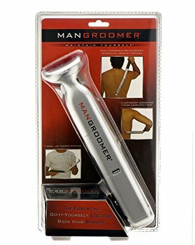 Mangroomer Do-It-Yourself Electric Back Hair Shaver Groomer BRAND NEW & SEALED