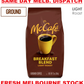 McCafe Breakfast Blend Light Roast Ground Coffee 100% Arabica Beans Kosher 340g