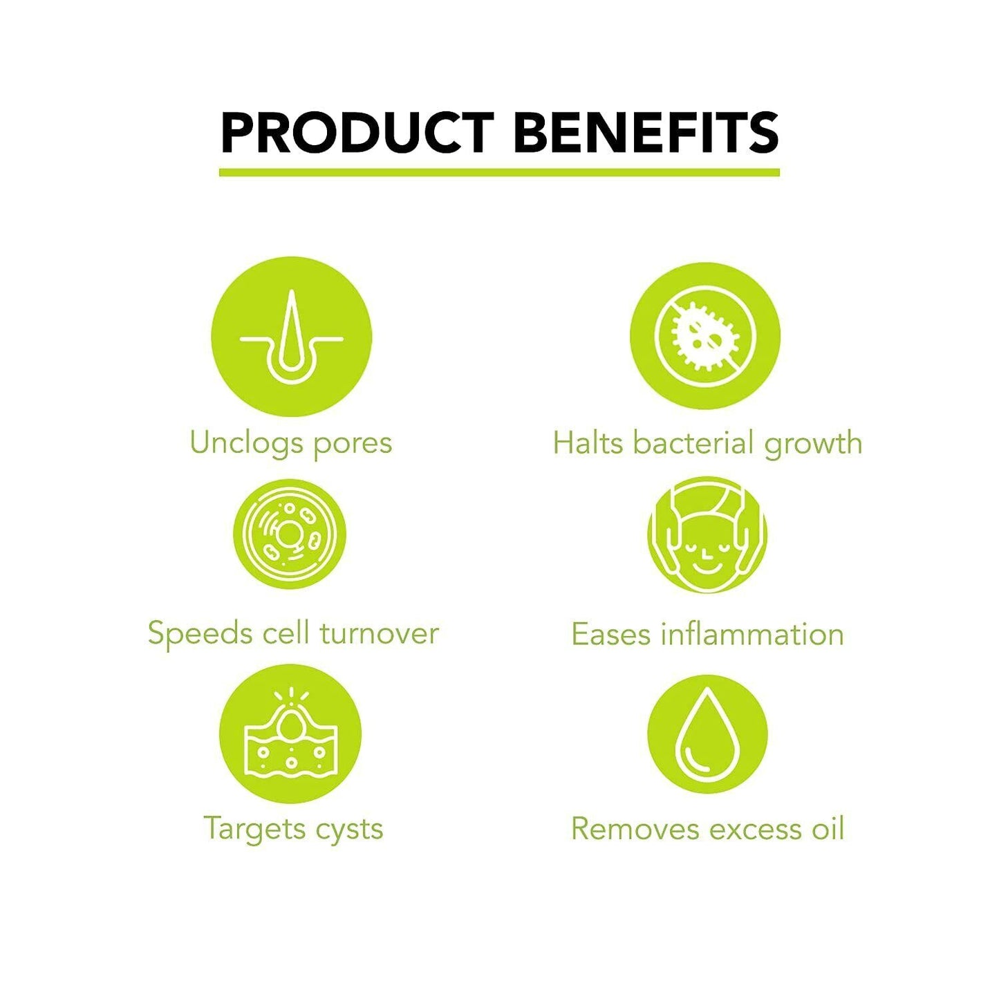 Humane Face & Body Acne Wash Benzoyl Peroxide 5% Skin Care Vegan - 237ml - NEW